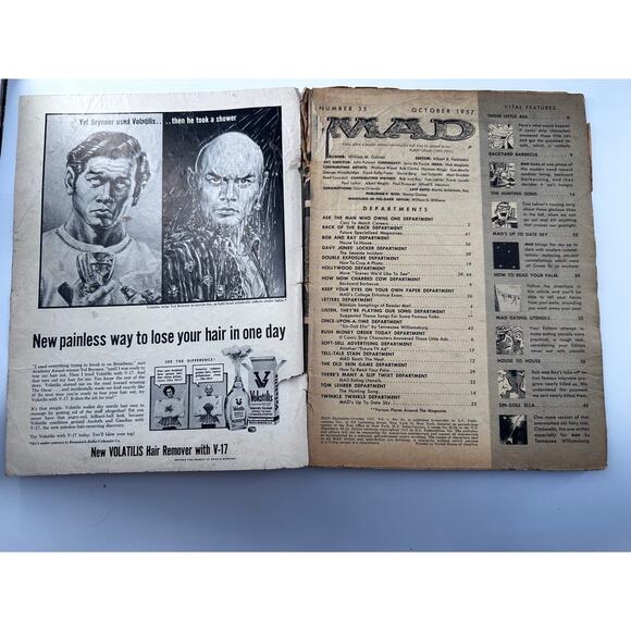 MAD Magazine #35 October 1957 [FN/VF] EC Silver Age 5th Anniversary - Picture 5 of 5